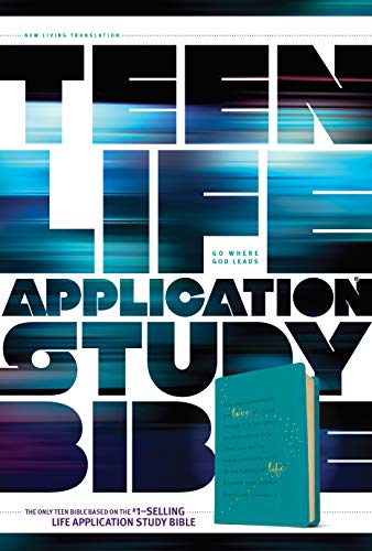 Tyndale NLT Teen Life Application Study Bible (LeatherLike, Teal), NLT Study Bible with Notes and Features, Full Text New Living Translation