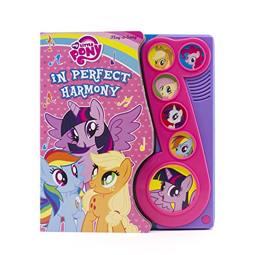 Hasbro - My Little Pony Little Music Note Sound Book: In Perfect Harmony - PI Kids (My Little Pony: Play-a-Song)