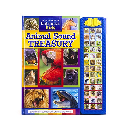 Encyclopedia Britannica Kids - Animal Sound Treasury Book - PI Kids