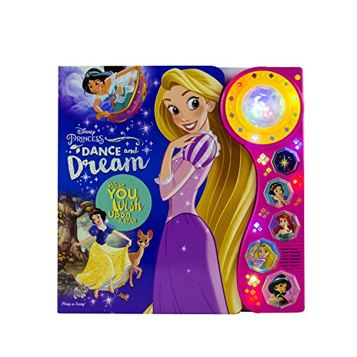 Disney Princess - Dance and Dream: When You Wish Upon a Star Dancing Light Sound Book- PI Kids