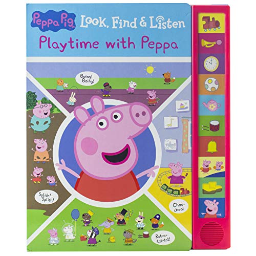 Peppa Pig - Playtime with Peppa Look, Find, and Listen - PI Kids