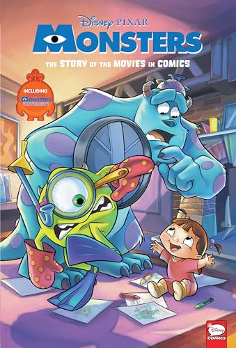 Disney/PIXAR Monsters Inc. and Monsters University: The Story of the Movies in Comics