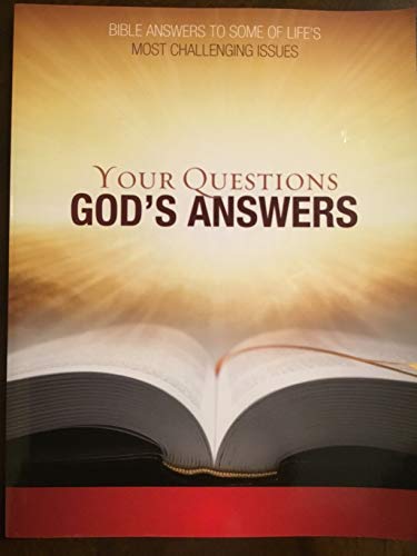 Your Question's God's Answers