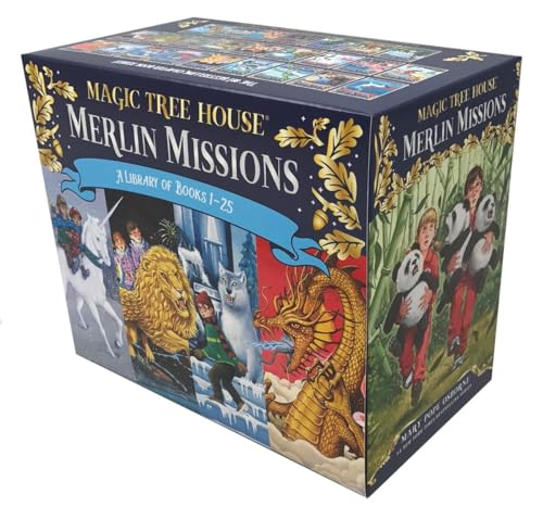 Magic Tree House Merlin Missions Books 1-25 Boxed Set