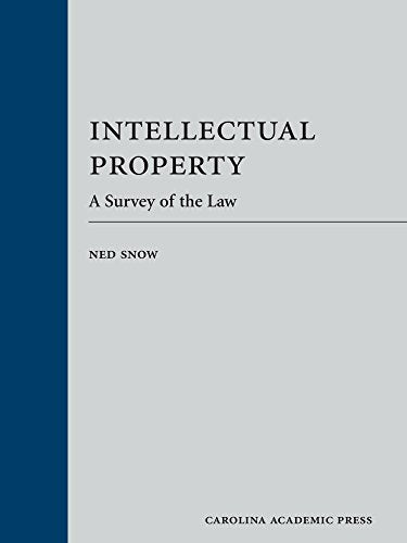 Intellectual Property: A Survey of the Law