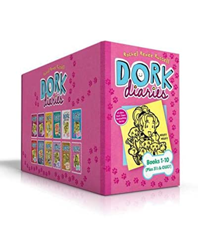 Dork Diaries Books 1-10 (Plus 3 1/2 & OMG!) (Boxed Set): Dork Diaries 1; Dork Diaries 2; Dork Diaries 3; Dork Diaries 3 1/2; Dork Diaries 4; Dork ... Diaries 9; Dork Diaries 10; Dork Diaries OMG!