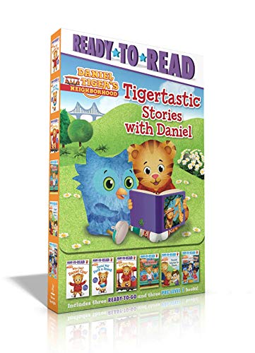 Tigertastic Stories with Daniel (Boxed Set): Who Can? Daniel Can!; Daniel Will Pack a Snack; Trolley Ride!; Daniel Gets Scared; Daniel Learns to ... Plays at School (Daniel Tiger's Neighborhood)