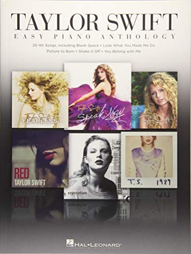 Taylor Swift - Easy Piano Anthology | Taylor Swift Piano Music Book with 20 Simplified Songs for Easy Playing
