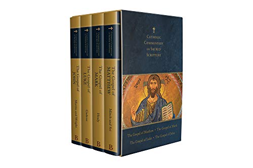 Four Gospels Deluxe Boxed Set: (A Catholic Bible Commentary on the New Testament by Trusted Catholic Biblical Scholars - CCSS) (Catholic Commentary on Sacred Scripture)