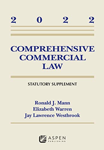 Comprehensive Commercial Law 2022: Statutory Supplement (Supplements)
