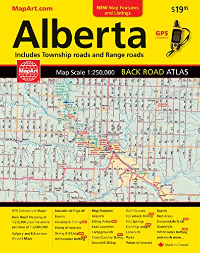 Alberta Road Atlas: Range & Township Roads