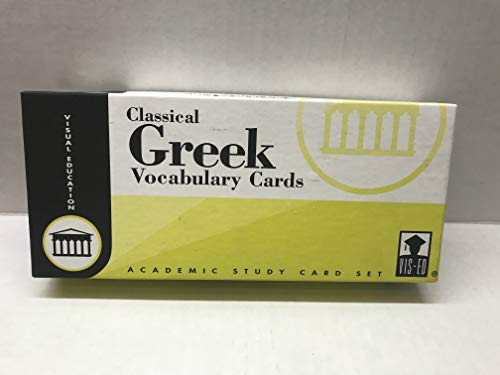 Greek, Classical Vocabulary Cards: Academic Study Card Set (Greek and English Edition)