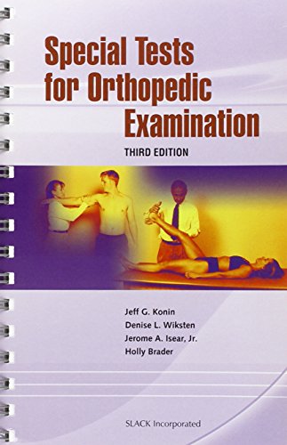Special Tests for Orthopedic Examination
