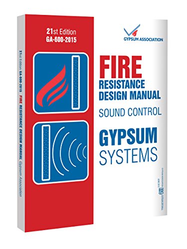 GA-600-15: Gypsum Fire Resistance Design Manual, 21st Edition