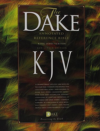 Dake Annotated Reference Bible-KJV