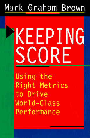 Cover of Keeping Score by Brown, Mark Graham, Paperback Book