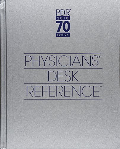 2016 Physicians' Desk Reference, 70th Edition