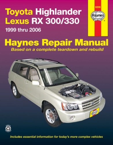 Toyota Highlander and Lexus RX-330, 1999-2006