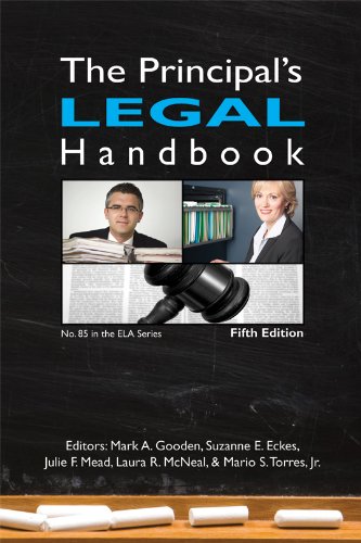 The Principal's Legal Handbook (N O L P E Monograph Series)