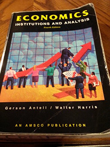Economics: Institutions and Analysis