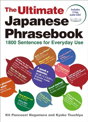 The Ultimate Japanese Phrasebook: 1800 Sentences for Everyday Use