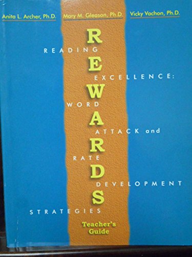 Rewards Teacher's Guide: Multisyllabic Word Reading Strategies