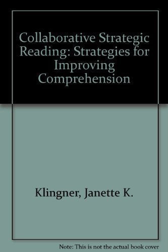 Cover of Collaborative Strategic Reading by Klingner, Janette K., spiral_bound Book