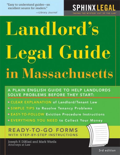 Landlord's Legal Guide in Massachusetts (Legal Survival Guides)