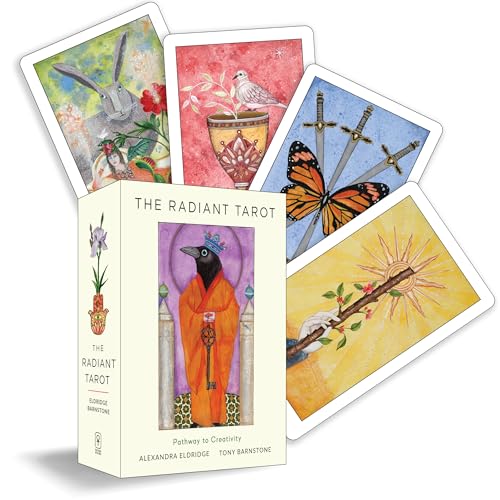 The Radiant Tarot: Pathway to Creativity (78 Cards, Full-Color Guide Book, Deluxe Keepsake Box)