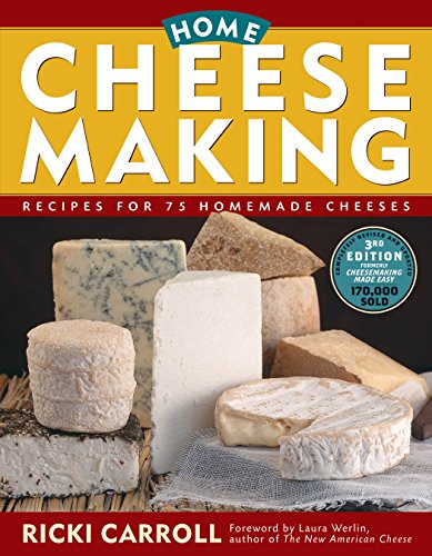 Cover of Home Cheese Making: Recipes for 75 Homemade Cheeses by Carroll, Ricki, Paperback Book