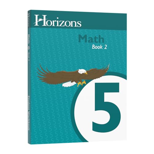Cover of Horizons 5th Grade Math Student Book 2 (Lifepac) by Alpha Omega, Paperback Book