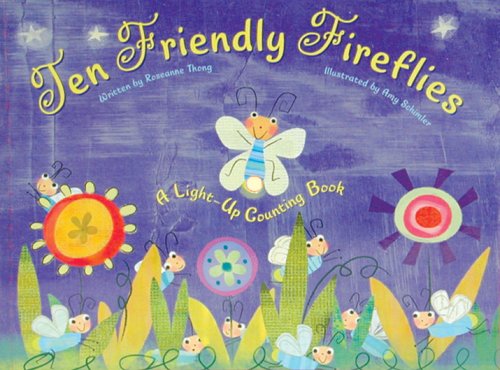 Ten Friendly Fireflies: A Light-up Counting Book