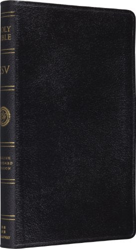 ESV Classic reference Bible, Genuine leather, Black Red Letter Text