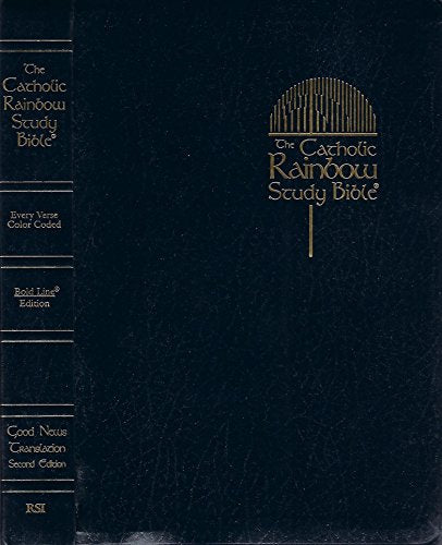 Holy Bible: The Catholic Rainbow Study Bible : Today's English Version : Imitation Leather