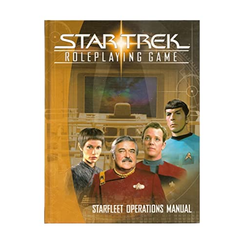 Star Trek Roleplaying Game : Starfleet Operations Manual - by Hite, Kenneth - Hardcover