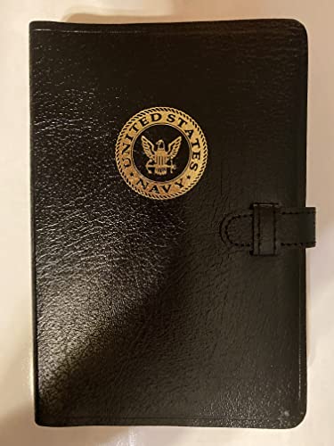 The Sailor's Bible ; United States Navy: Holman Christian Standard Bible with Special Prayer and Devotional Section for Navy Personnel, Navy Black, Bonded Leather, Slide-Tab Closure