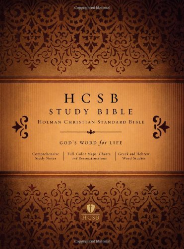 HCSB Study Bible, Jacketed Hardcover