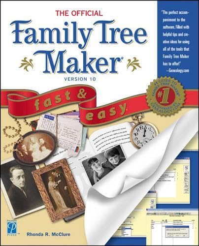 The Official Family Tree Maker 10 Fast & Easy