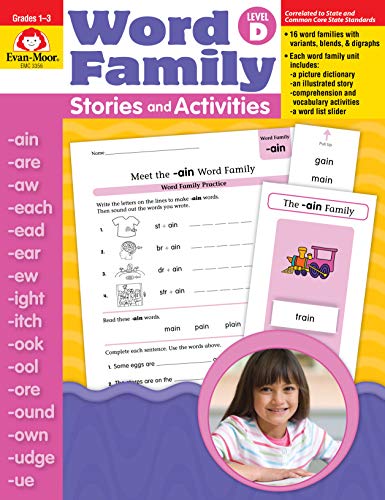 Word Family Stories and Activities, Level D