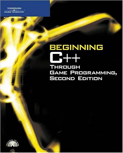 Cover of Beginning C++ Through Game Programming, Second Edition by Dawson, Michael, Paperback Book