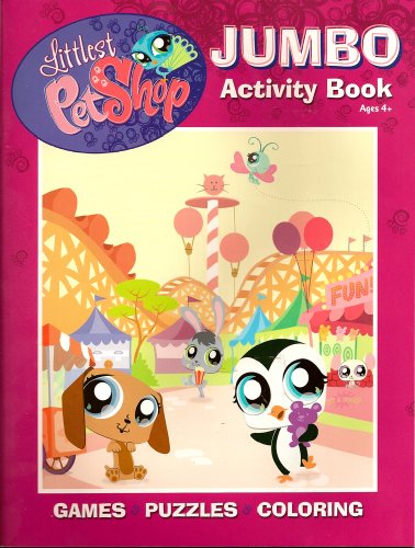 Littlest Pet Shop Jumbo Coloring & Activity