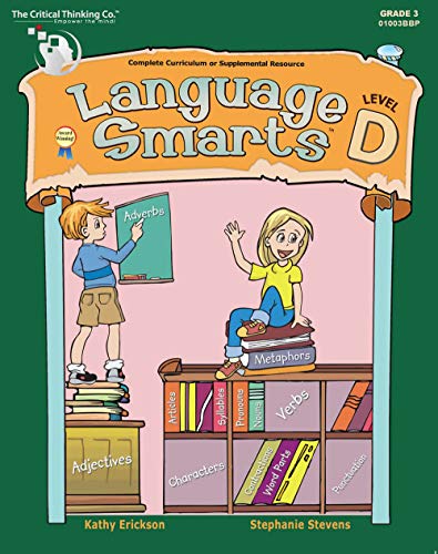 Language Smarts Level D Workbook - Reading, Writing, Grammar, and Punctuation for Grade 3