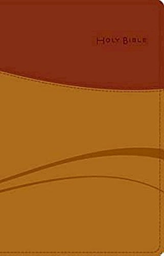 Thinline Bible, Tan/Brick Red DecoTone