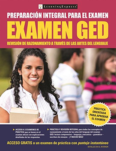 Examen GED Revisón de Razonamiento a Través de las Artes del Lenguaje (Spanish Edition)