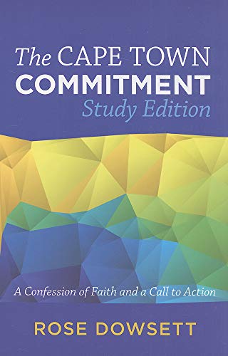 Cover of The Cape Town Commitment: Study Edition by Dowsett, Rose, paperback Book