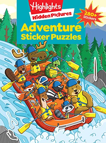 Adventure Puzzles (Highlights™ Sticker Hidden Pictures®)