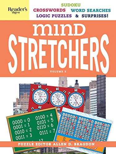 Reader's Digest Mind Stretchers Puzzle Book Vol. 5: Number Puzzles, Crosswords, Word Searches, Logic Puzzles and Surprises (5)