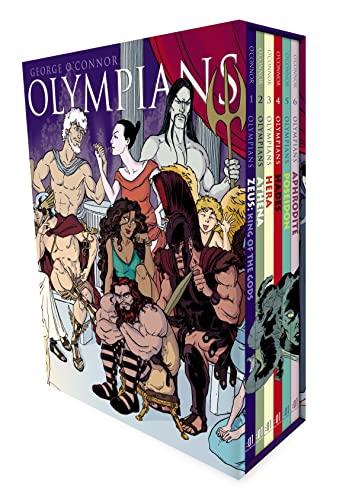 Olympians Boxed Set Books 1-6: Zeus, Athena, Hera, Hades, Poseidon & Aphrodite