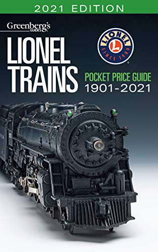Cover of Greenberg's Lionel Trains Pocket Price Guide 2021: 1901-2021 by Carp, Roger, Paperback Book