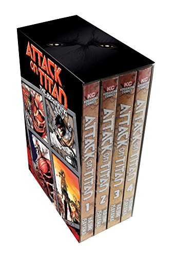 Attack on Titan: The Beginning Box Set (Volumes 1-4)